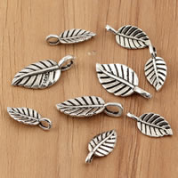 Thailand Sterling Silver Pendants, Leaf 