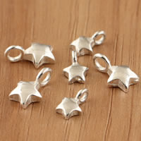 Thailand Sterling Silver Pendants, Star 