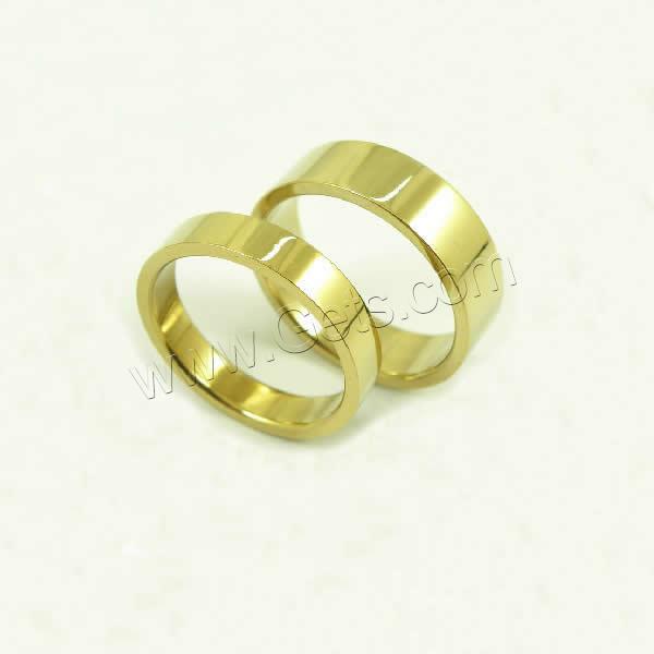 Couple Finger Rings, Stainless Steel, Donut, gold color plated, different size for choice & Customized & different styles for choice, Sold By PC