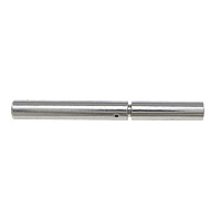 Stainless Steel Bayonet Clasp, 316 Stainless Steel, Column, original color Approx 1mm 