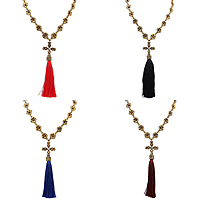 Zinc Alloy Necklace, with Nylon Cord, with 1.9Inch extender chain, Tassel, antique gold color plated, with rhinestone nickel, lead & cadmium free, 130mm Approx 18.8 Inch 