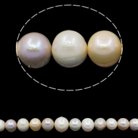 Potato Cultured Freshwater Pearl Beads, natural, mixed colors, Grade A, 13-15mm Approx 0.8mm Approx 15.7 Inch 