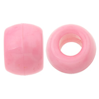 Solid Color Acrylic Beads, Column Approx 3.5mm, Approx 