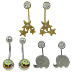 Stainless Steel Belly Ring
