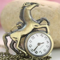 時計ネックレス, 亜鉛合金, ウマ, 長さ:32 インチ, 売り手 ストランド