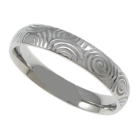 Нержавеющая сталь Человек палец кольцо, Нержавеющая сталь 304, эмаль, оригинальный цвет, 4.5mm, размер:11, продается PC