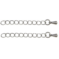 Stainless Steel Extender Chain, 304 Stainless Steel, plated Approx 1.9 Inch 