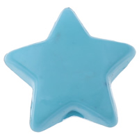 Solid Color Acrylic Beads, Star Approx 1mm, Approx 