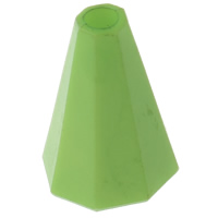 Solide Acryl Perlen, facettierte & Volltonfarbe, keine, 9x13mm, Bohrung:ca. 1mm, ca. 900PCs/Tasche, verkauft von Tasche