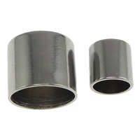 Stainless Steel End Caps, 304 Stainless Steel, Column, machine polishing original color [