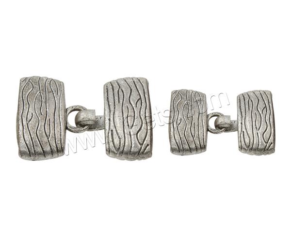 Zinc Alloy Hook and Eye Clasp, plated, different size for choice, more colors for choice, lead & nickel free, Sold By Set