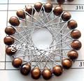 Eisen Draht Perlen, Kreisring, bunte Farbe plattiert, keine, 53mm, 500PCs/Tasche, verkauft von Tasche