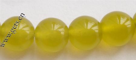 Jade Korea Bead, Round, natural, more sizes for choice, Length:15 Inch, Sold By Strand