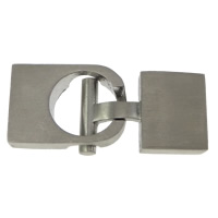 Stainless Steel Leather Cord Clasp, 316 Stainless Steel, plated Approx 
