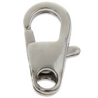 Stainless Steel Lobster Claw Clasp, original color Approx 2.5mm 