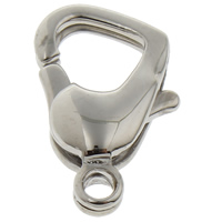 Stainless Steel Lobster Claw Clasp, original color Approx 1.5mm 