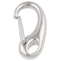 Stainless Steel Key Clasp, original color Approx 1mm 