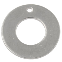 Кулоны из нержавеющей стали, нержавеющая сталь, Кольцевая форма, оригинальный цвет отверстие:Приблизительно 1mm, продается PC