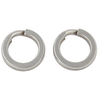 Edelstahl Split Ring, Kreisring, verschiedene Größen vorhanden, originale Farbe, verkauft von PC