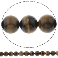 Tiger Eye Beads, Round Approx 1mm Approx 15.7 Inch 