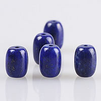 Natural Lapis Lazuli Beads, Column Approx 1mm 