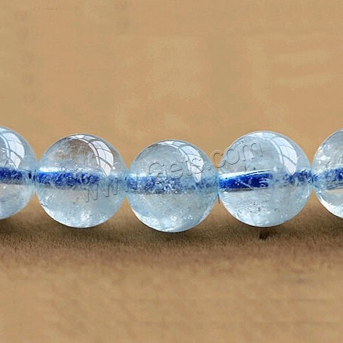 Aquamarine Beads, Round, March Birthstone & different size for choice, nickel, lead & cadmium free, Grade AAAAA, Sold By PC