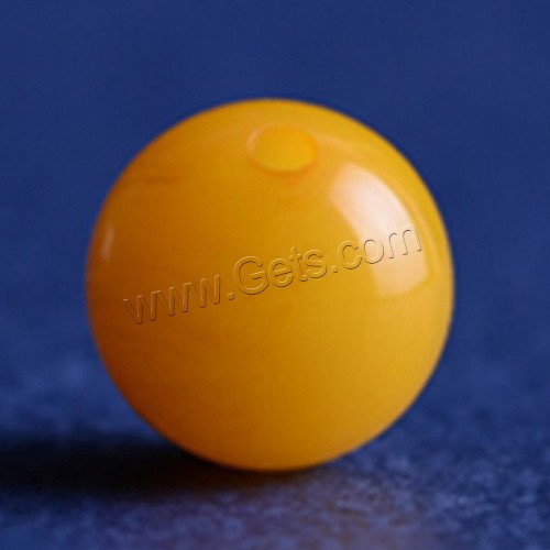 Natural Amber Beads, Yellow Baltic Amber, Round, different size for choice, Grade AAAAAA, Hole:Approx 0.8-2mm, Sold By PC