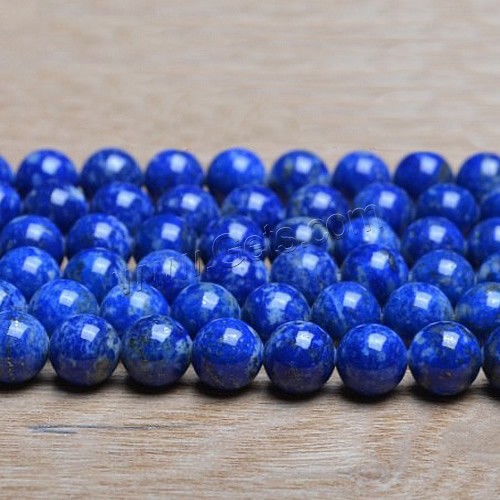 Natural Lapis Lazuli Beads, Round, different size for choice, Grade AAA, Sold By PC