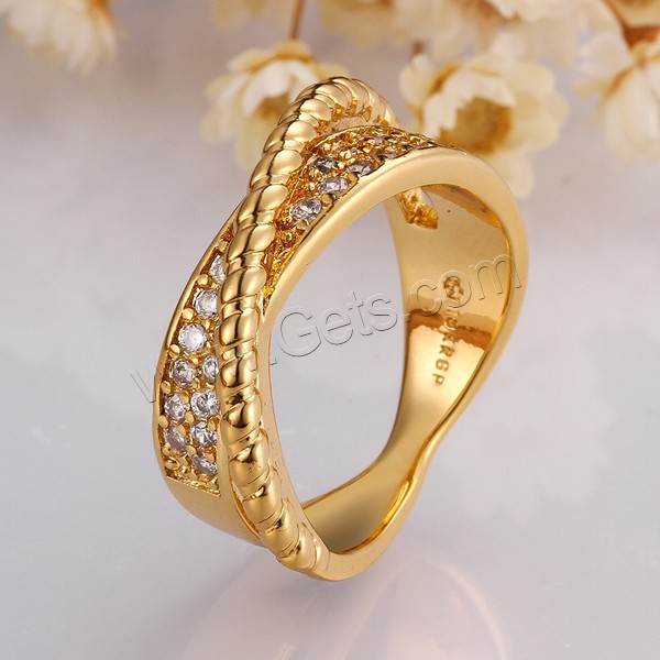 Brass, plated, different size for choice & micro pave cubic zirconia, more colors for choice, 22x14mm, Sold By PC