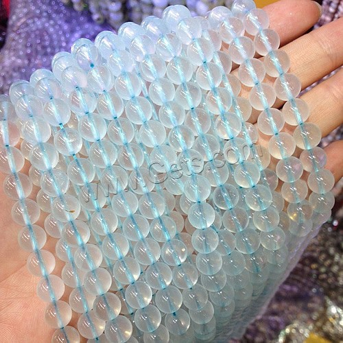 Blue Quartz Beads, Round, different size for choice, Grade AAAAAA, Sold By PC