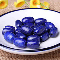 Perles de pierre lasurite naturelles, lapis lazuli naturel, pilier, normes différentes pour le choix, année AAAA, Vendu par PC
