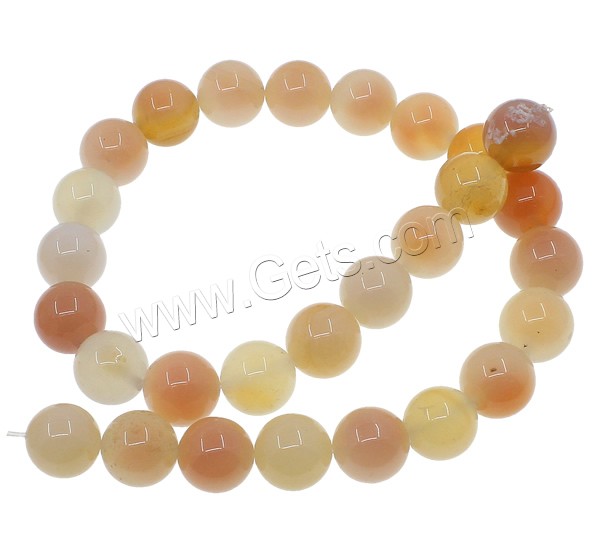 Coffee Agate Beads, Round, different size for choice, Hole:Approx 1mm, Length:Approx 15 Inch, Sold By Strand