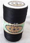 Nylon Thread, Taiwan Imported, black, 2 mm Approx 250 Yard, Approx 