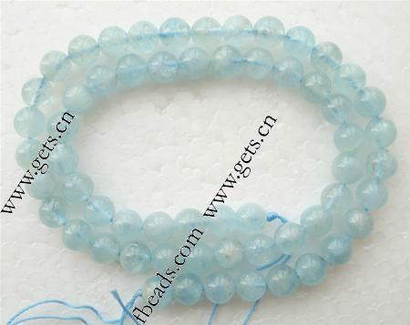 Aquamarine Beads, natural, March Birthstone & different size for choice, Length:16 Inch, Sold By Strand