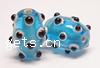 Handmade Lampwork Beads, Oval, 22x18mm, Sold by PC