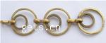 Handmade Brass Chain, plated 8mm, 14mm 