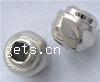 Messing Diamant Schnitt Perlen, Trommel, plattiert, Blume Schnitt, keine, 4mm, Bohrung:ca. 2mm, verkauft von PC
