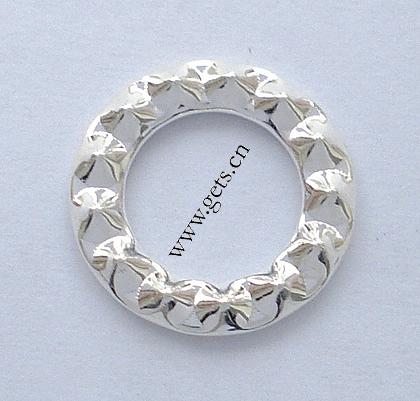 Rondelle Rhinestone Spacer, Brass, Donut, plated, with rhinestone, more colors for choice, 12mm, Sold By PC