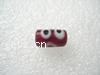 Handmade Lampwork Beads, Tube, 11x9mm, Sold by PC