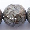 Schneeflocke Obsidian Perlen, rund, aus China & facettierte, 12mm, Länge:15 ZollInch, 32PCs/Strang, verkauft von Strang