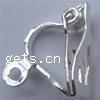 Iron Clip On Earring Finding, plated nickel, lead & cadmium free, 10mm 