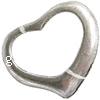 Zinc Alloy Linking Ring, Heart, plated, smooth lead & nickel free Approx 
