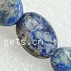 Natural Lapis Lazuli Beads, Oval Inch 
