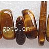 Tiger Eye Beads, Nuggets, brown, 14-26mm  4-8mm .5 Inch 