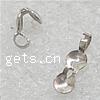 Sterling Silver Bead Tip, 925 Sterling Silver, plated 
