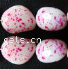 Painted Shell Beads, Nuggets 15-20mm Approx 15 Inch 