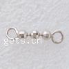 Sterling Silver Connector Bar, 925 Sterling Silver, plated 