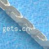 Sterling Silver Jewelry Chain, 925 Sterling Silver, plated, serpentine chain 