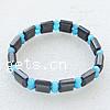 Magnetic Hematite Bracelets, Titanium, with Cats Eye, Grade A, 5mm  10mm Inch 