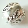 Zinc Alloy European Beads, Drum, plated, without troll 10mm Approx 4.5mm 